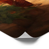 タージマハル古代インディアン絵画ズポスター ポスター (角)