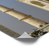 タージマハル陵/アグラ，インド ポスター (角)