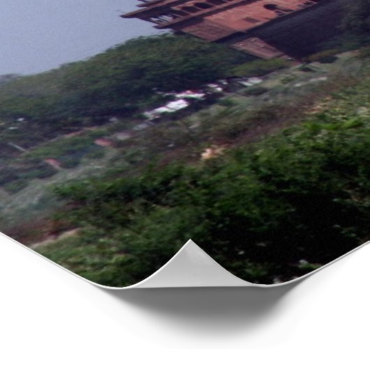 タージマハル ポスター (角)