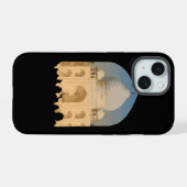 タージマハルIphoneケース iPhone 15ケース (裏面横)