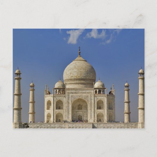 タージ・マハルの霊廟 / インド アーグラ ポストカード (正面)
