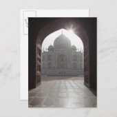 タージ・マハルは戸口から戸口まで額を囲んでいた ポストカード (正面/裏面)