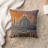 タージ・マハル クッション (ブランケット)