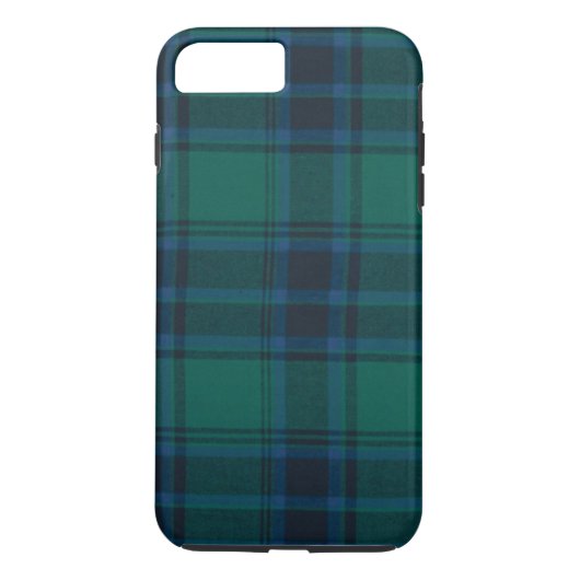 タータンチェックのケースメイトのタフiPhone 8Plus/7 Plusケース Case-Mate iPhoneケース (裏面)