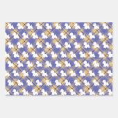 タータンチェックウェスティギフトラッピング紙 ラッピングペーパーシート (正面3)