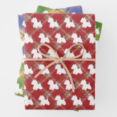 タータンチェックウェスティギフトラッピング紙 ラッピングペーパーシート (インサイチュ)