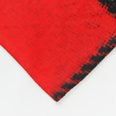 タータンチェックカラーレッドjギブニーザミュージアムザズル フリースブランケット (角)