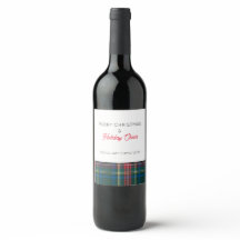 タータンチェッククラシックプレイドクリスマスホリデー応援名