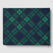 タータンチェッククランブラックウォッチ結婚ズ ゲストブック (裏面)