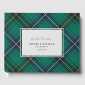 タータンチェッククランヘンダーソンプレイドゲストブック ゲストブック (正面)