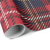 タータンチェッククリスマスプレイド ラッピングペーパー (ロールコーナー)