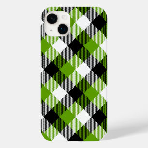 タータンチェックシンプルプレイドネオングリーン Case-Mate iPhone 14 PLUSケース