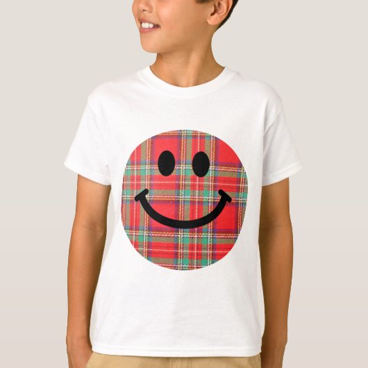 タータンチェックスコットランド Tシャツ (正面)