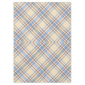 タータンチェックスコティアーガイルットダイヤモンドパターン テーブルクロス (正面)