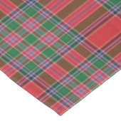 タータンチェックスコティッシュクラン市松模様にマビーン テーブルクロス (アングル)