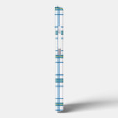 タータンチェックターコイズ Case-Mate iPhoneケース (裏面 / 左)