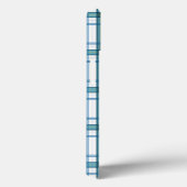 タータンチェックターコイズ Case-Mate iPhoneケース (裏面 / 右)