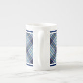 タータンチェックテキサス州 ボーンチャイナマグカップ (裏面)