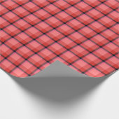 タータンチェックデザイン ラッピングペーパー (角)