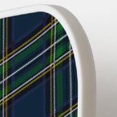 タータンチェックパーソナライズされたファミリーキャビンピックボールパドル ピックルボールラケット (左詳細)