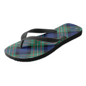 タータンチェックフリップフロップサンダル ビーチサンダル (アングル)