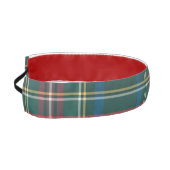タータンチェックプレイドイニシャルクラシッククリスマス名門私立校風の アスレチックヘッドバンド (左)