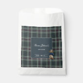 タータンチェックベー素朴ビーシャワー フェイバーバッグ (正面)