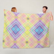 タータンチェックモダングリーンイエロータンプレイドパターン。