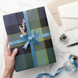 タータンチェックラージ – ブラックウォッチ – ラッピング紙 ラッピングペーパー