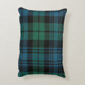 タータンチェック布帛ブラシ加工ポリエステル アクセントクッション (裏面(縦))