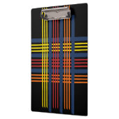 タータンチェック手帳 クリップボード (左)