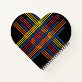 タータンチェック手帳 ノートブック (裏面)