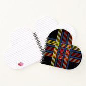 タータンチェック手帳 ノートブック (内部)