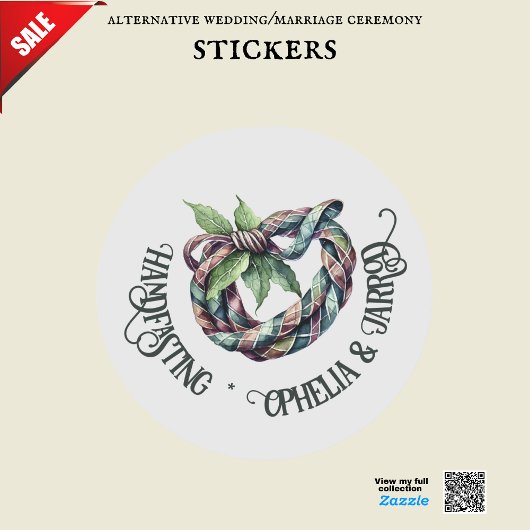 タータンチェック接待封筒シール ラウンドシール