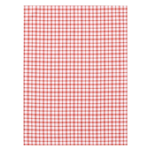 タータンチェック格子模様 テーブルクロス (正面)