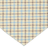 タータンチェック格子模様 テーブルクロス (アングル)