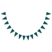 タータンチェック格子縞パターン-伝統的な青緑 バンティングフラッグ (全)