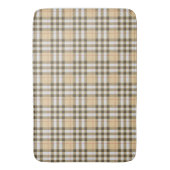 タータンチェック模様織物大浴用マット バスマット (正面縦)