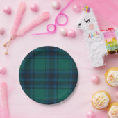 タータンチェック紙プレート ペーパープレート (パーティー)