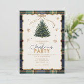 タータンチェック縁どパーティーブルーID1141B シーズンカード (スタンド正面)