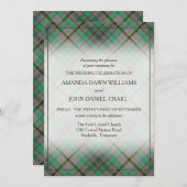 タータンチェック美しいクランクレイグスコットランドプレイド (正面/裏面)