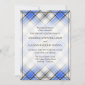 タータンチェック美しいクランハナイスコティッシュプレイド (正面)