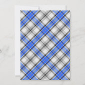 タータンチェック美しいクランハナイスコティッシュプレイド (裏面)