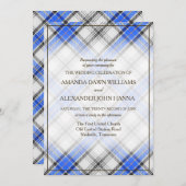 タータンチェック美しいクランハナイスコティッシュプレイド (正面/裏面)