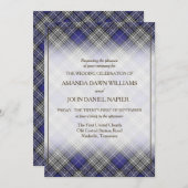 タータンチェック美しいクランプライヤースコティッシュプレイド (正面/裏面)