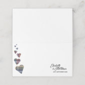 タータンチェック表座席表又は護送カード プレイスカード (外部開封)