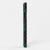 タータンチェック青、オレンジ、緑… Case-Mate iPhoneケース (裏面/右)