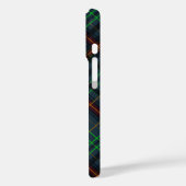 タータンチェック青、オレンジ、緑… Case-Mate iPhoneケース (裏面 / 左)