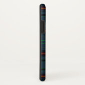 タータンチェック青、オレンジ、緑… Case-Mate iPhoneケース (裏面/右)