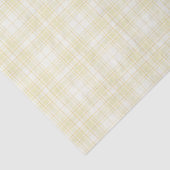 タータンチェック – いくつかのハウズオブパステルイエロー 薄葉紙 (詳細)